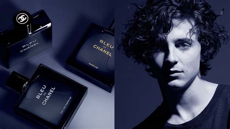 pub bleu de chanel timothée chalamet|the bleu de chanel.